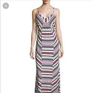 Laundry by Shelli Segal Casual Maxi Dress Stripes